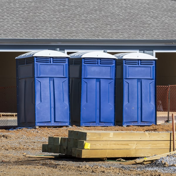 are there different sizes of porta potties available for rent in Bangor CA